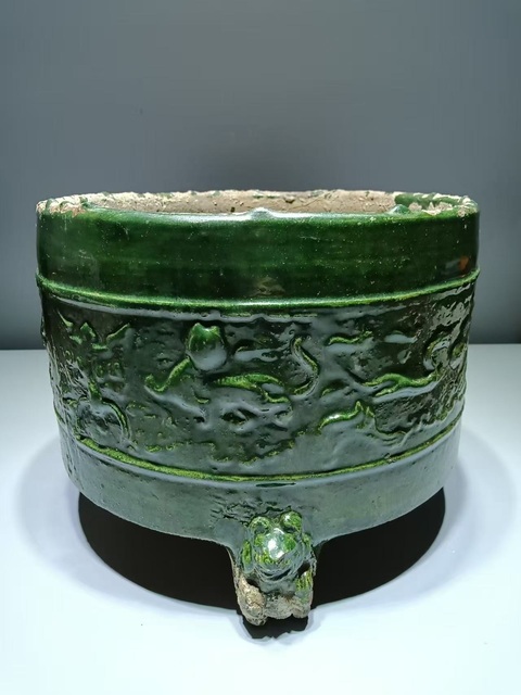 古玩陶瓷漢·博山奩拍賣，當(dāng)前價(jià)格6500元