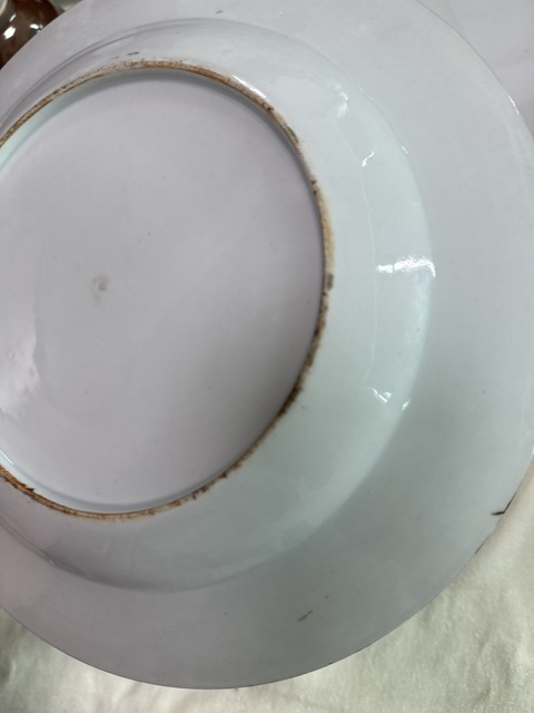 古玩陶瓷粉彩官上加官盤真品鑒賞圖