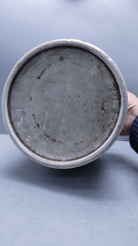 古玩陶瓷青花花鳥紋筆海真品鑒賞圖