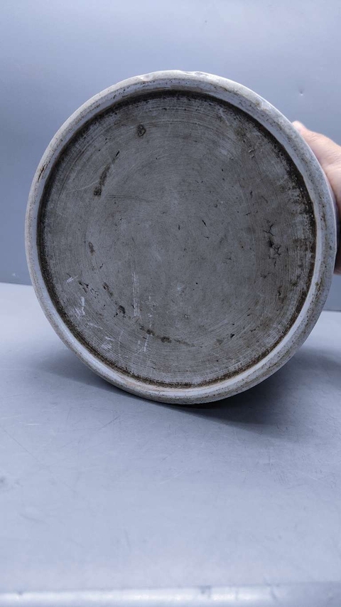 古玩陶瓷青花花鳥紋筆海真品鑒賞圖