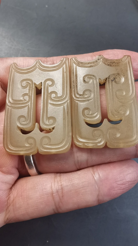 古玩玉器地方料佩飾真品鑒賞圖