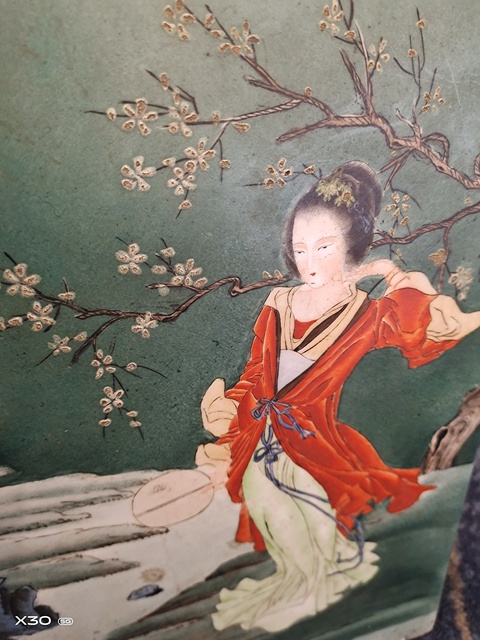 古玩陶瓷仕女圖真品鑒賞圖