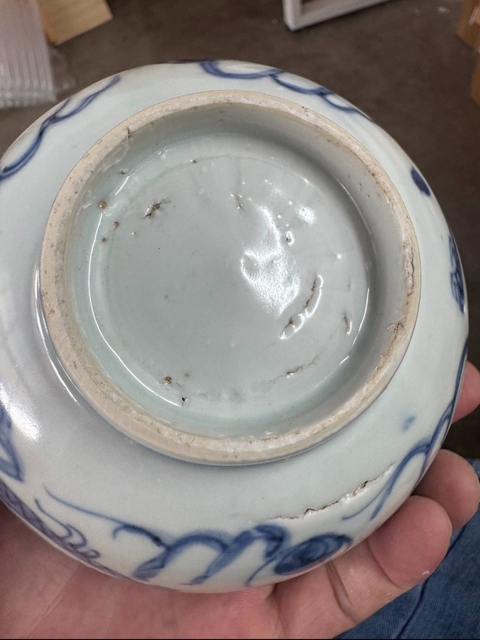 古玩陶瓷龍紋青花碗真品鑒賞圖