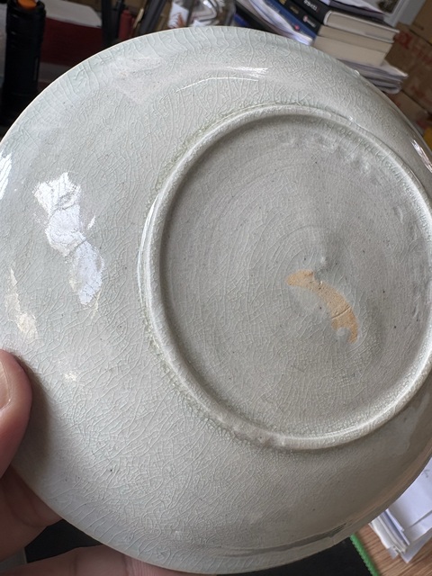 古玩陶瓷影青印花盤拍賣，當前價格4566元