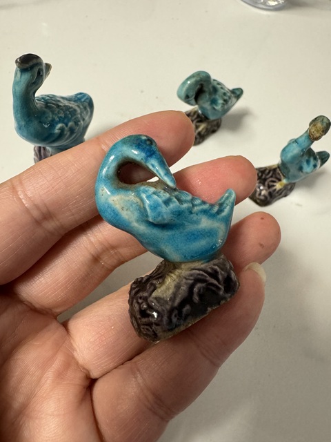 古玩陶瓷琺華彩瓷塑真品鑒賞圖