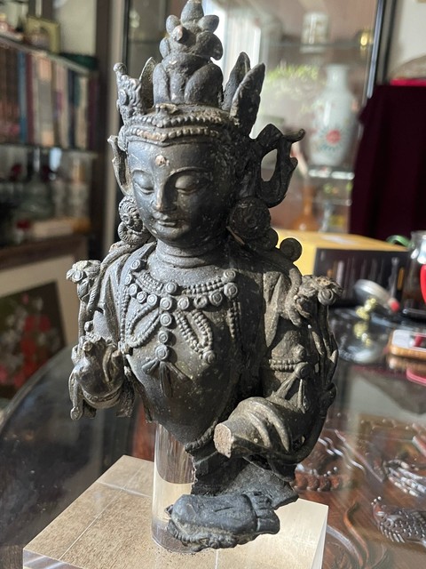 古玩銅器造像真品鑒賞圖