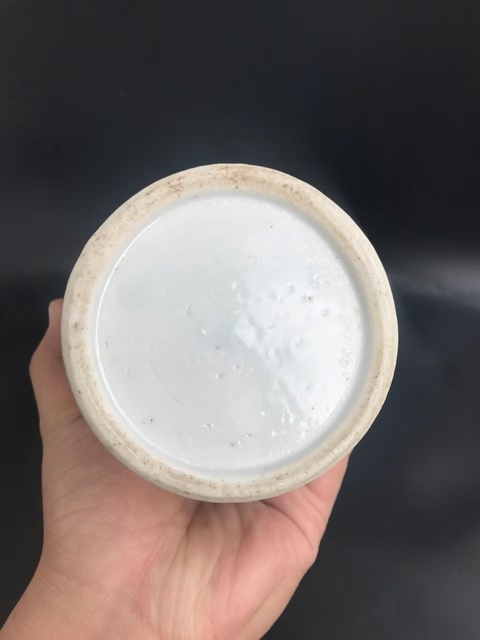 古玩陶瓷青花山水人物梅瓶真品鑒賞圖