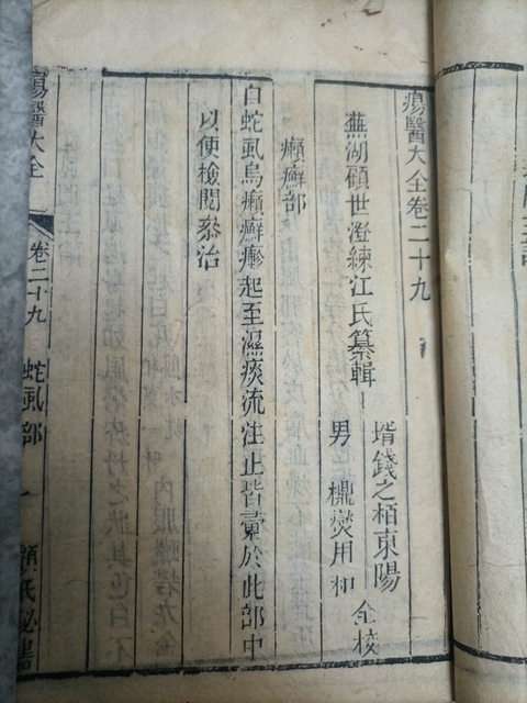 古玩字畫《瘍醫大全》真品鑒賞圖