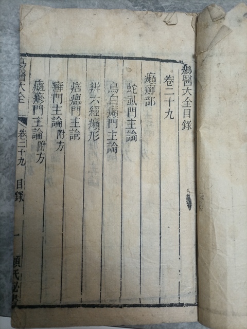 古玩字畫《瘍醫大全》真品鑒賞圖