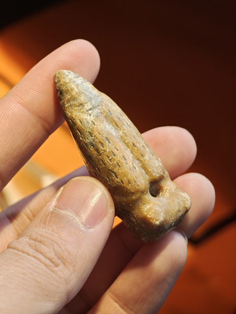 古玩玉器老吊墜真品鑒賞圖