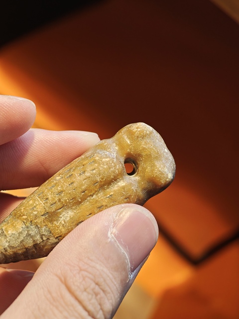 古玩玉器老吊墜真品鑒賞圖