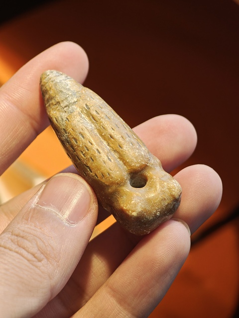 古玩玉器老吊墜真品鑒賞圖