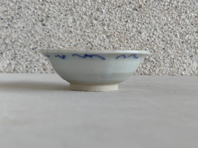 古玩陶瓷明代青花碗真品鑒賞圖