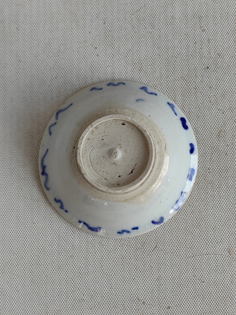 古玩陶瓷明代青花碗真品鑒賞圖