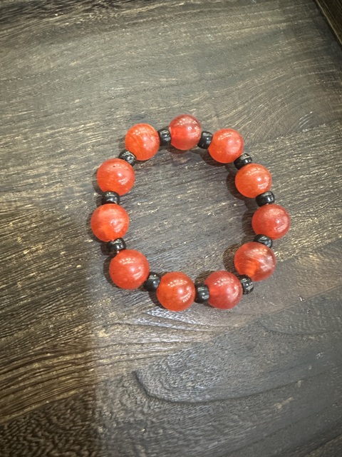 古玩玉器老琉璃珠串拍賣，當前價格1888元