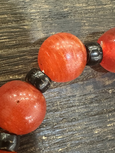 古玩玉器老琉璃珠串拍賣，當前價格1888元