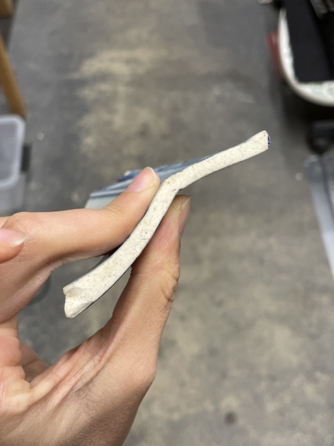 古玩陶瓷青花大盤瓷片真品鑒賞圖