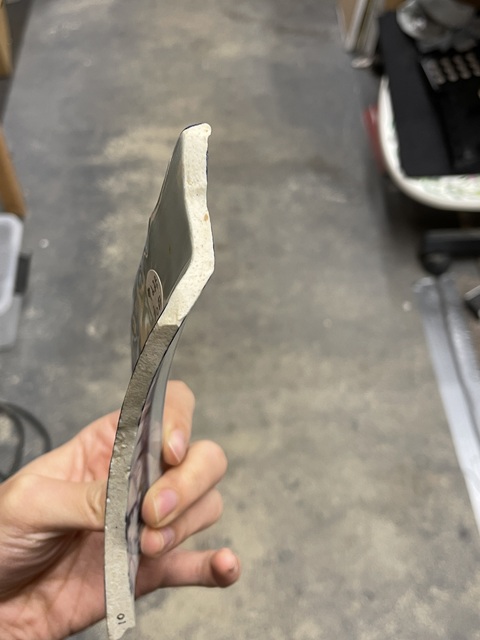 古玩陶瓷青花大盤瓷片真品鑒賞圖