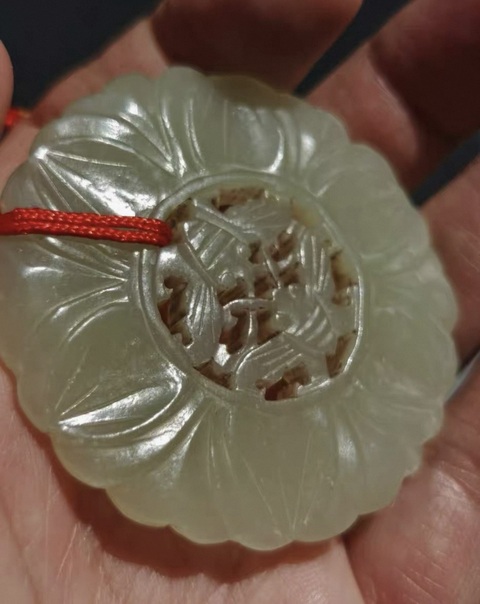 古玩玉器和田玉雕“蝴蝶佩”真品鑒賞圖