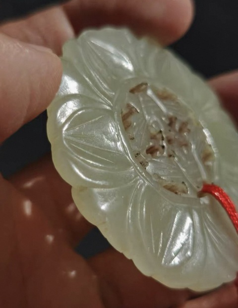 古玩玉器和田玉雕“蝴蝶佩”真品鑒賞圖