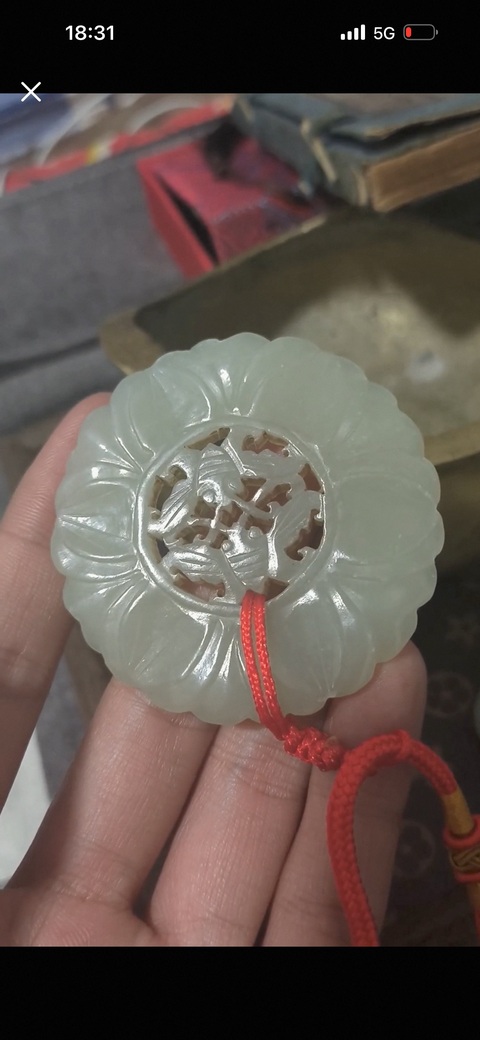 古玩玉器和田玉雕“蝴蝶佩”真品鑒賞圖