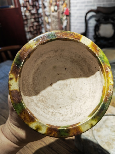 古玩陶瓷三彩行爐真品鑒賞圖