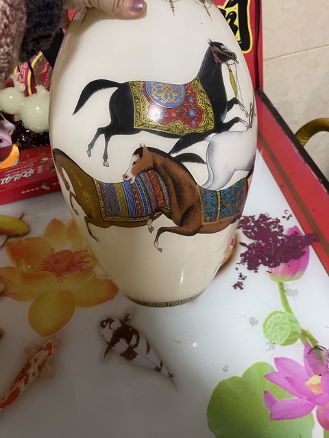 古玩陶瓷粉彩瓶真品鑒賞圖