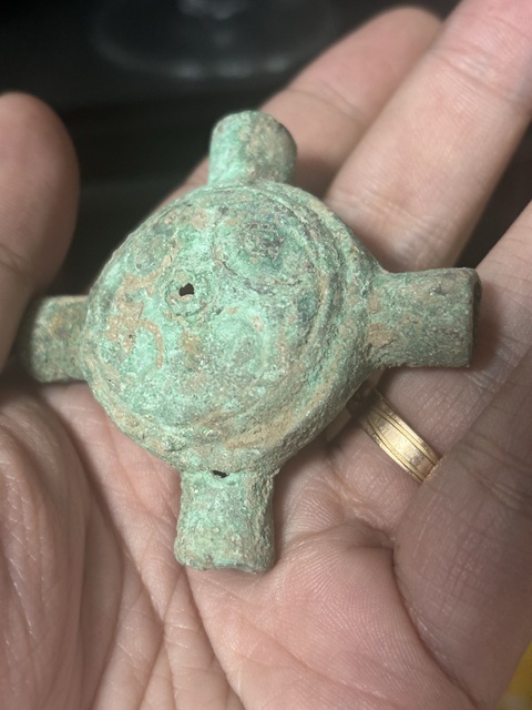 古玩銅器西周·風火輪節約真品鑒賞圖