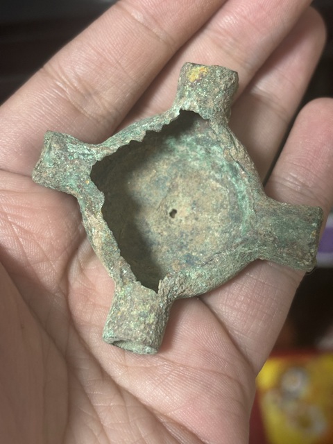 古玩銅器西周·風火輪節約真品鑒賞圖