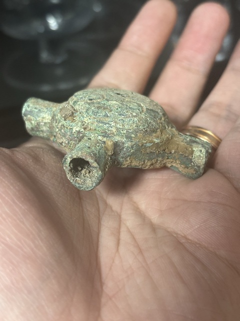 古玩銅器西周·風火輪節約真品鑒賞圖