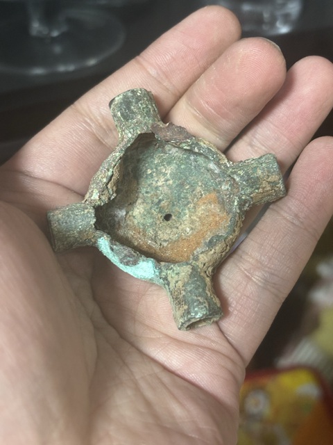 古玩銅器西周·風火輪節約真品鑒賞圖