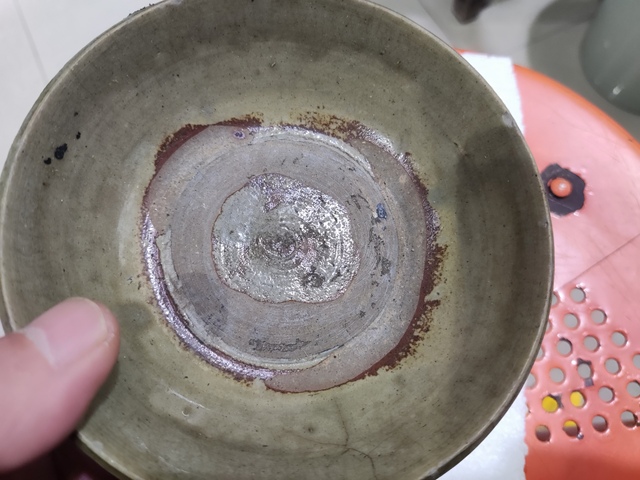 古玩陶瓷明代龍泉青瓷撇口碗拍賣，當前價格1元