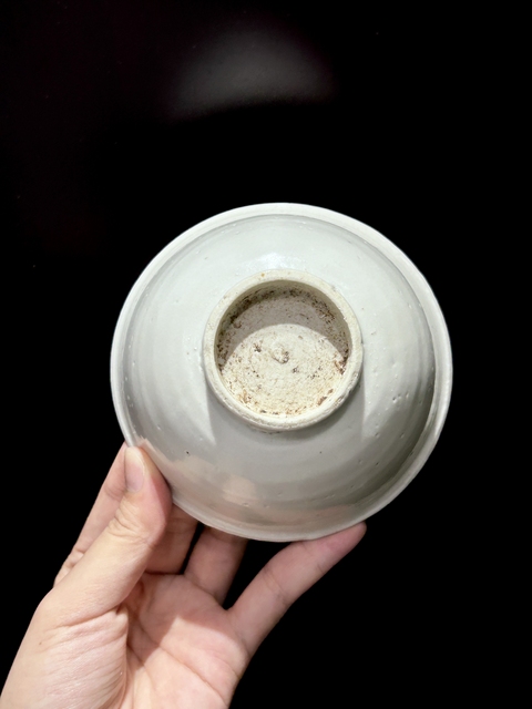 古玩陶瓷白釉碗真品鑒賞圖
