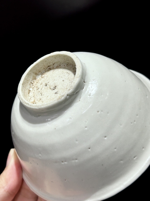 古玩陶瓷白釉碗真品鑒賞圖