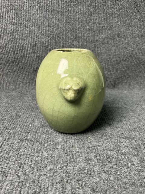 古玩陶瓷哥釉獸耳尊拍賣，當(dāng)前價格6588元