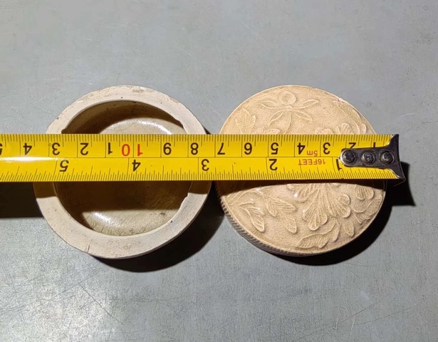 古玩陶瓷湖田窯系印花蓋盒真品鑒賞圖