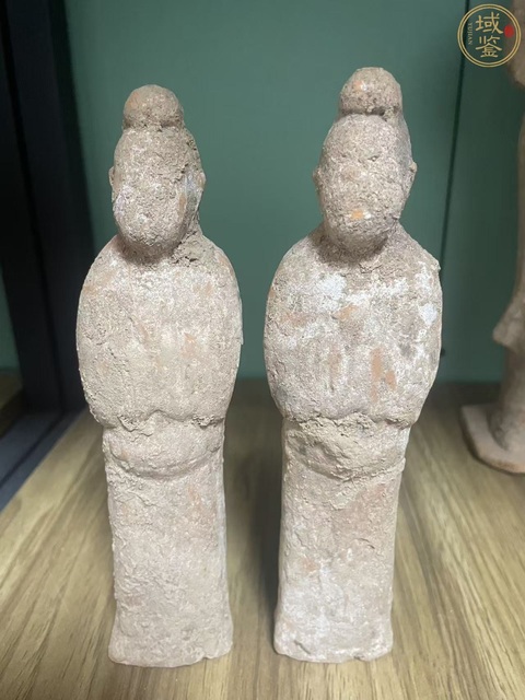 古玩陶瓷唐·太子俑一對拍賣，當前價格218元