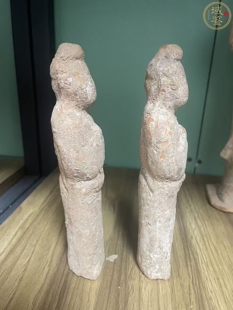 古玩陶瓷唐·太子俑一對拍賣，當前價格218元