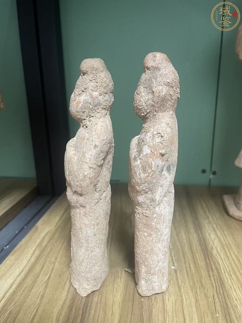 古玩陶瓷唐·太子俑一對拍賣，當前價格218元