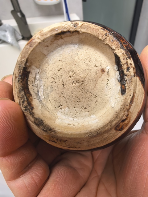 古玩陶瓷雞心罐真品鑒賞圖