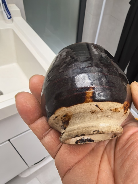 古玩陶瓷雞心罐真品鑒賞圖