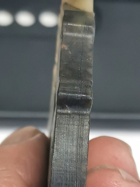 古玩玉器做舊仿古“曲尾龍佩”真品鑒賞圖