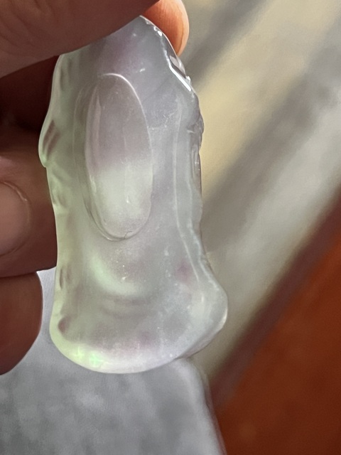 古玩玉器螢石項鏈真品鑒賞圖