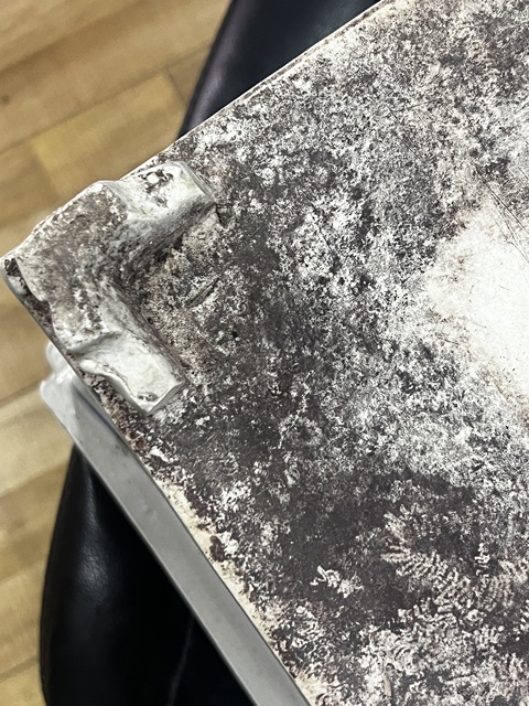 古玩陶瓷花卉紋青花四方倭角花盆真品鑒賞圖