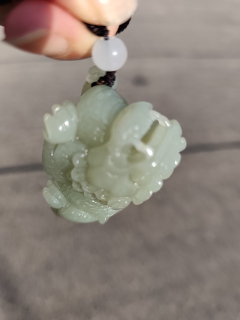 古玩玉器瑞獸拍賣，當(dāng)前價格2600元