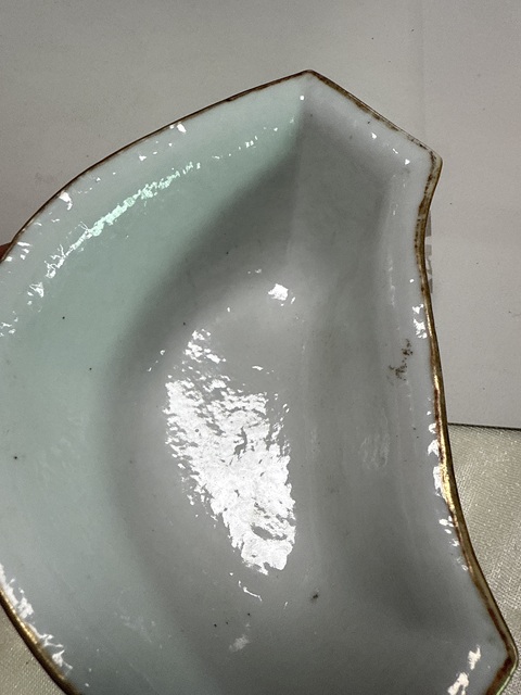 古玩陶瓷粉彩八仙人物角碗真品鑒賞圖