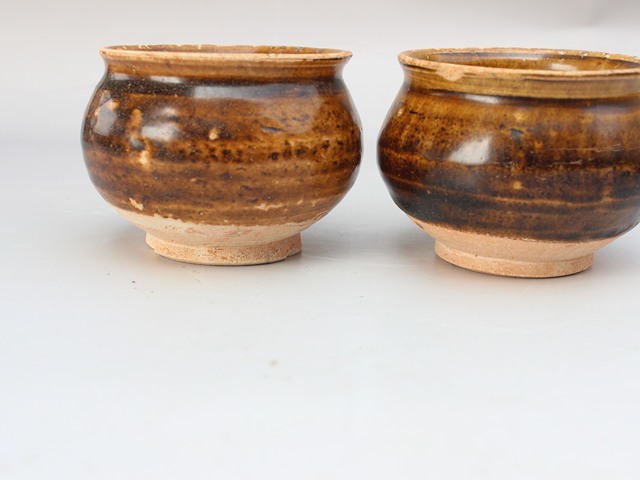 古玩陶瓷褐釉香爐真品鑒賞圖