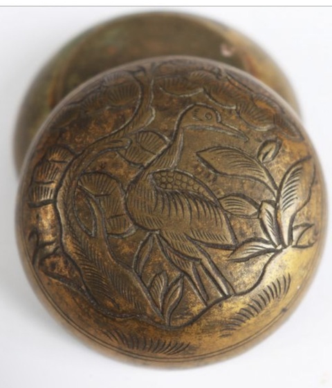 古玩銅器銅香盒真品鑒賞圖