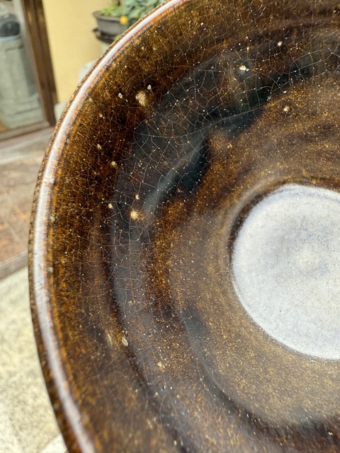 古玩陶瓷褐釉盞真品鑒賞圖