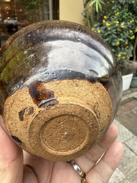 古玩陶瓷褐釉盞真品鑒賞圖